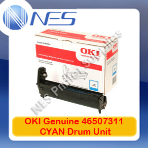 OKI Genuine 46507311 CYAN Imaging Drum Unit for C612/C612n/C612dn (30K)